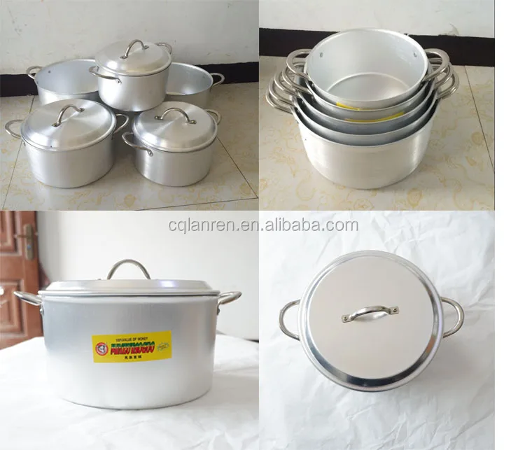 Aluminum pot 5 set cookware set for Egypt