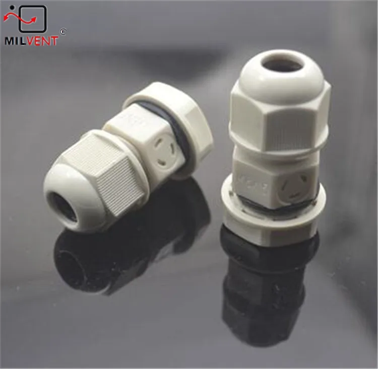 Manufacturer Waterproof Plastic M Type Nylon Cable Gland Air Vent Cable Gland For Attached Cable