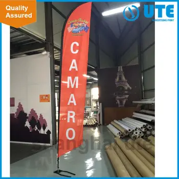 Wholesale Nylon Printed Flags Fast Making Customized Beach Banner