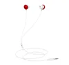 customized flat cable mini cute portable mp3 for two way radio sport music wired 3.5mm jack Stereo headphones