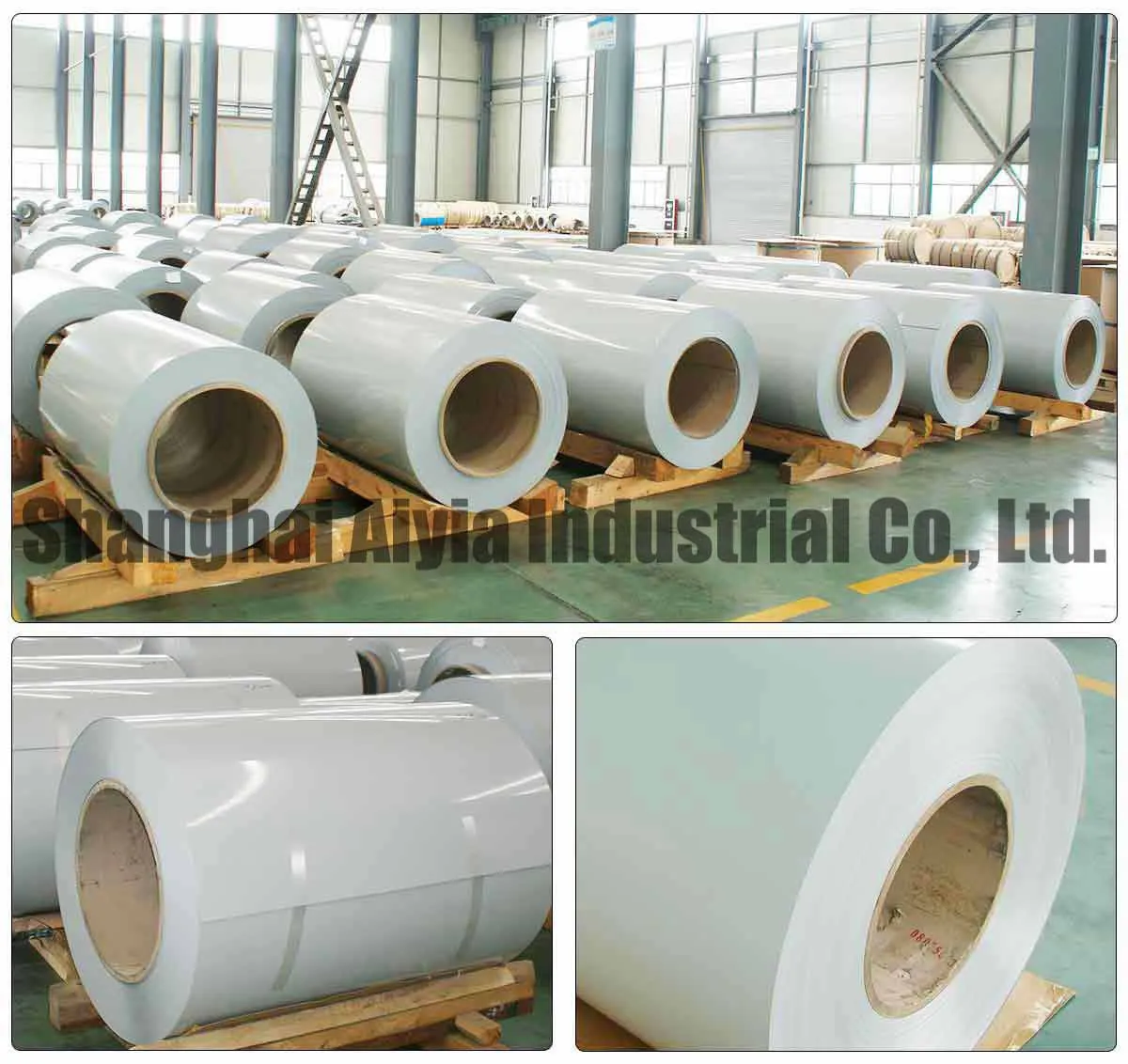 Color coated aluminum coil