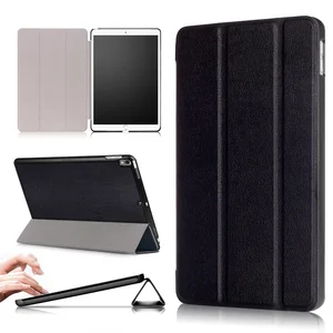 PU leather ultra slim Tri-fold bracket case cover for apple ipad 10.5 pro  2017/2019 Tablet