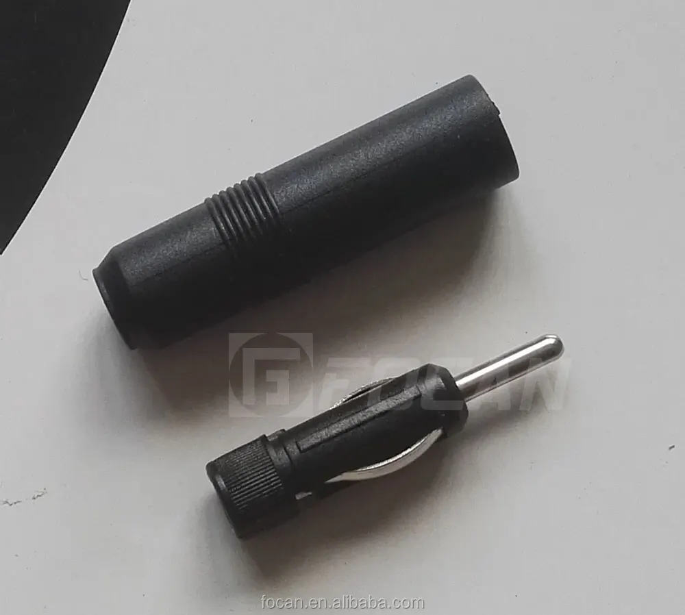 Car Am/fm Radio Female Iso Socket To Din Aerial Antenna Plug Adapter