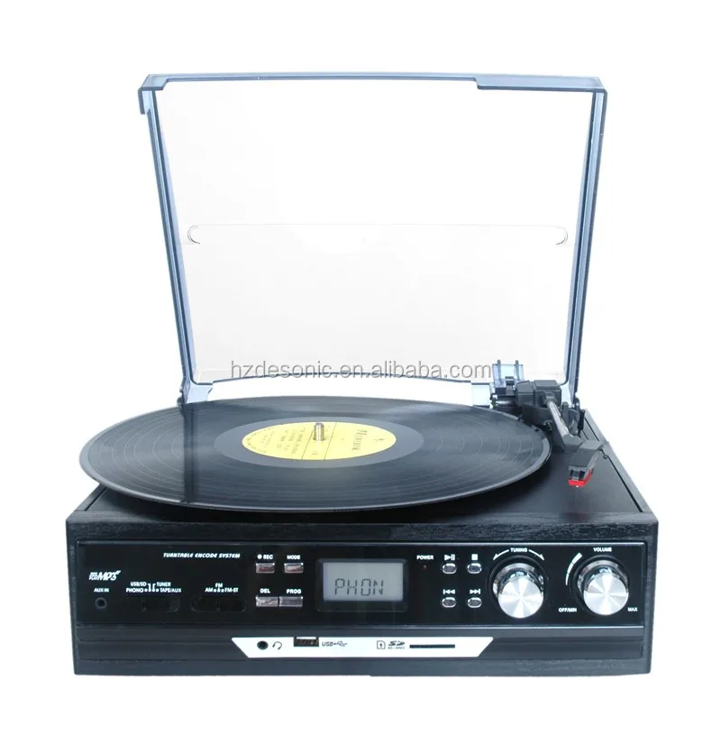 Modernized Products Gramophone Cd Player Radio Vinyl Usb Turntable
