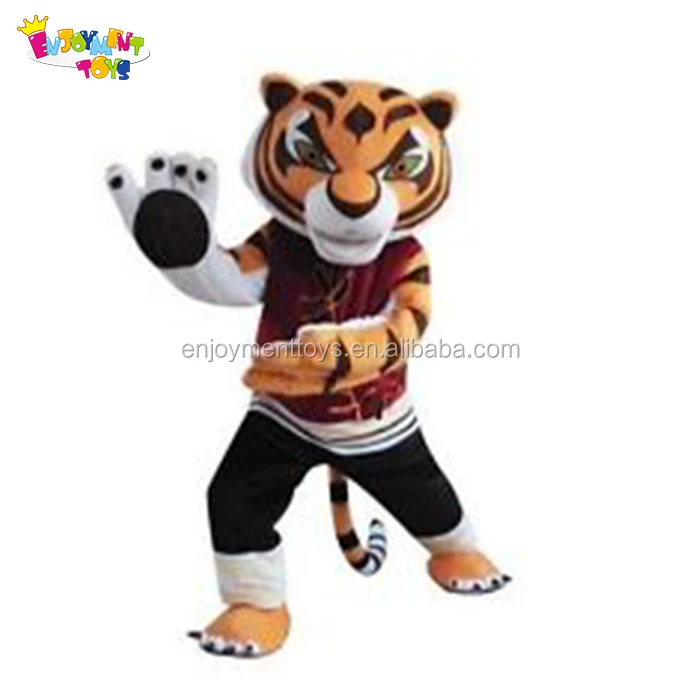 

Wholesale CE Kung Fu Panda Movie Character tiger mascot costume adult Tigress mascot costumes for sale
