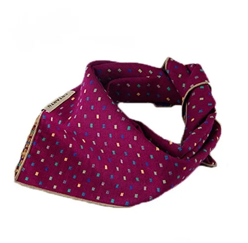 

Wholesale Fashion Bibs Triangle Head Scarf Dog accessories Dog Bandana