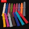 Plain color rubber silicone watch chain accessories 17mm strap replacement for Swatch