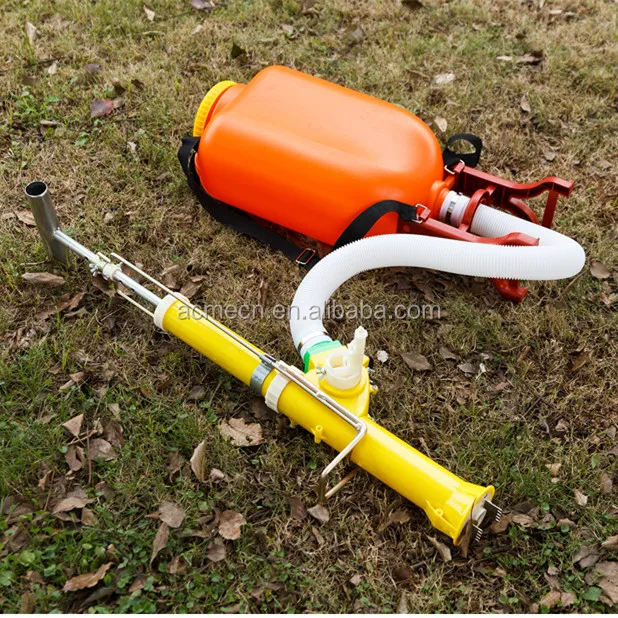Low Price Backpack Granular Fertilizer Applicator Soil Fertilization