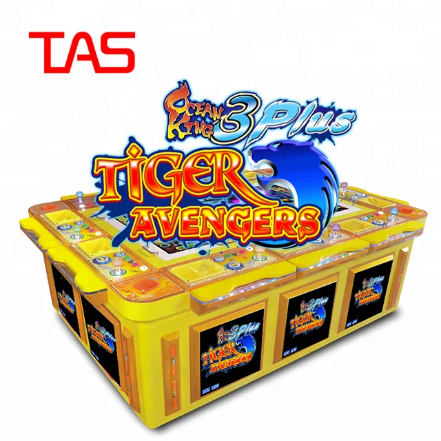 

2019 IGS New 10 Players Tiger Avengers Arcade Board Fish Table Caisno Games Machine, Customize