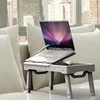 Portable hot sale folding Laptop Desk/Stand/laptop wooden table with cooling fan