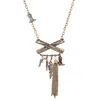 Antique Gold DIY Pistol Gun Leaf Cowboy Boot Charms Necklaces