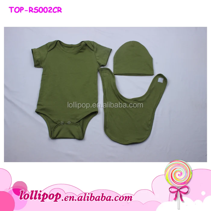 olive green newborn onesie