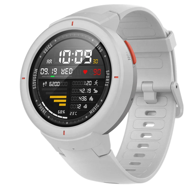 

New arrival Amazfit Verge A1801 resolution 360 X 360 1.3 touch screen bluetooth smart wrist watch for women and men