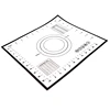 Non-stick Silicone Baking Mats Cake Dough Rolling Fondant Mat Kneading kitchen Baking Mat With Scale Baking Silicone Mat