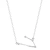 Hot Sale Sterling Silver Aries Necklace Zodiac Sign Astrology Statement Necklace