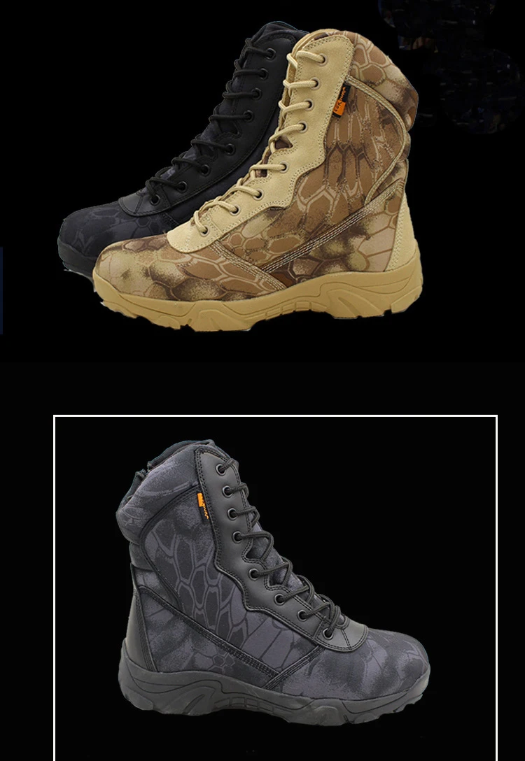 Tactical Boots Military Desert 