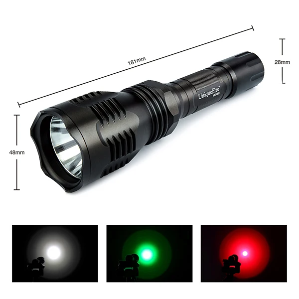HS-802 Replaceable Module CREE XPE 2TH Green Light Bulb For Flashlight Torch 