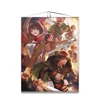Alibaba Hot Sale Anime Accessories Custom Wall Scrolls