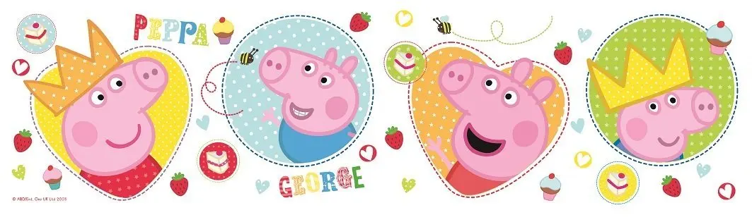 Buy 3 65m Cute Peppa Pig George Birthday Party Foil Banner Decoration In Cheap Price On Alibaba Com