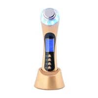 

Ionic ultrasonic sonic facial massager/photon light therapy beauty machine