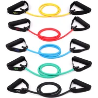 

Fitness resistance band tube set