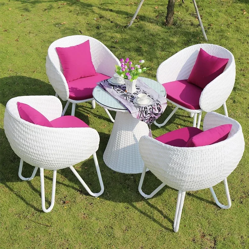 High Quality Synthetic Wicker Outdoor Backyard Furniture Poly Rattan