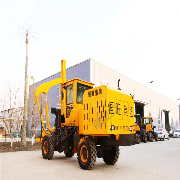 hydraulic pilling machine wood pile drilling driver machine for excavator