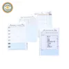 JHYL130 RDT Korean Stationery Novelty Office Checklist Weekly Plans Schedule Planner Portable Pocket Sticky Message Memo Notes