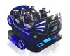 VART Amusement Park Rides Newest Interactive Science 9D Movies 9d Egg Vr Cinema 6 Seat