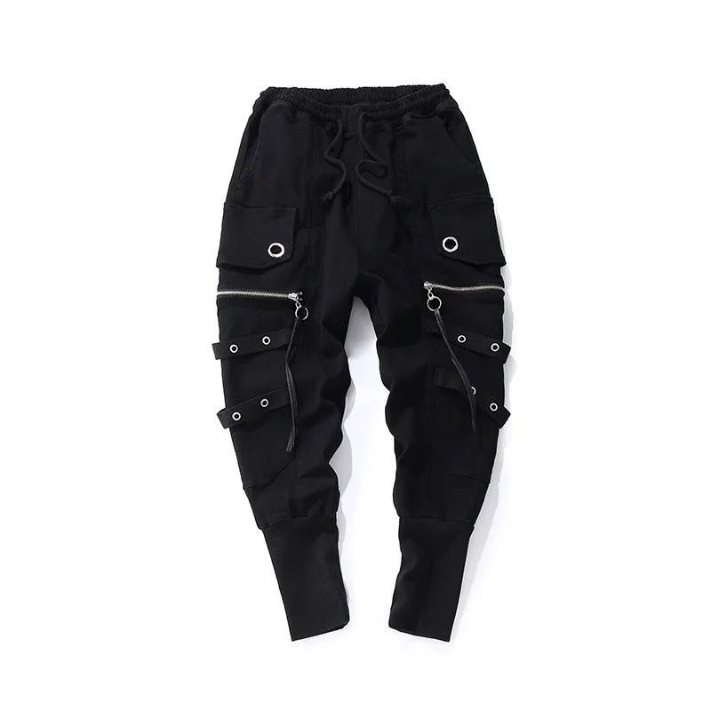 black sweatpants streetwear