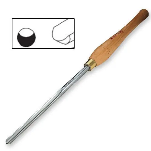 Robert Sorby 840GH-1//2 1//2 High Performance Spindle Gouge Titanium Nitride Coated 18-1//4 Overall