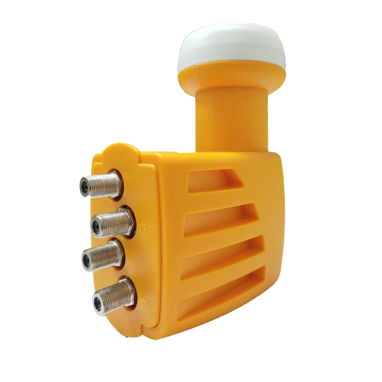 

china cheap full hd wireless quad lnb for hd free videos, Yellow