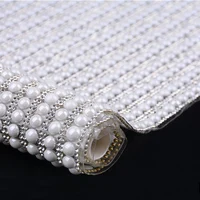 

New Arrival Fashion Hot fix diamante shining rhinestone mesh sheet 24cmx40cm