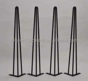 foldable hairpin legs