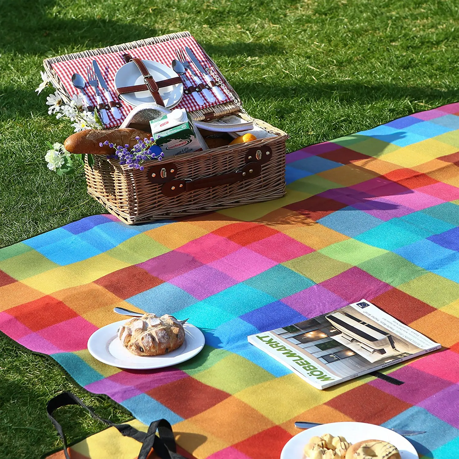 large picnic blanket
