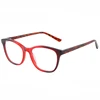 Left and right gradient color acetate optical frames wenzhou manufacturer