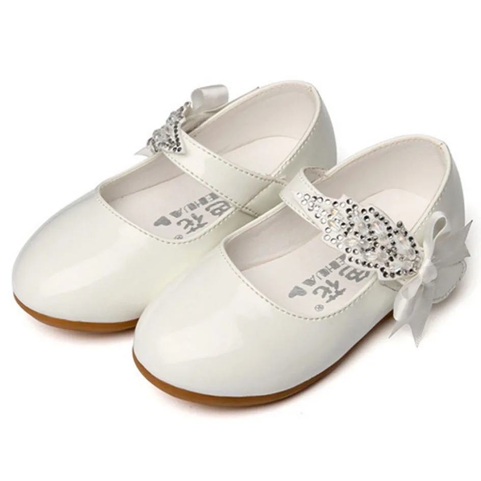 girls white dress shoes size 5