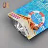 High quality Vivid Marine background printed stand up bag accept custom