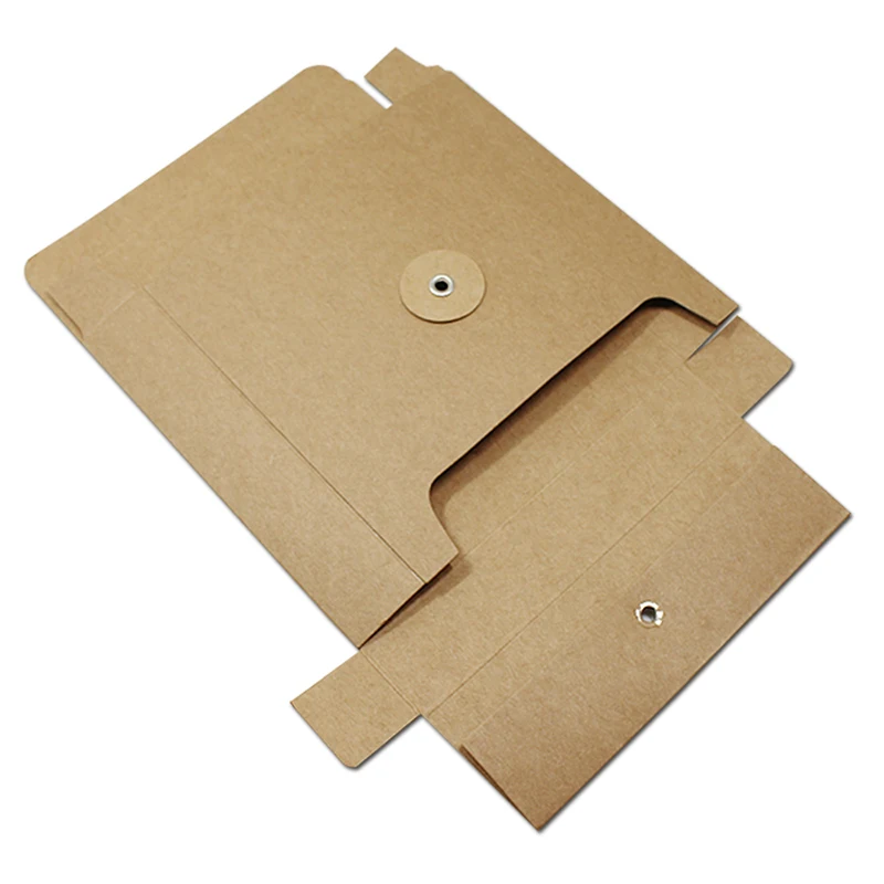 Kraft Document File Bags Mailer Filing Paper Bag Envelopes With String ...
