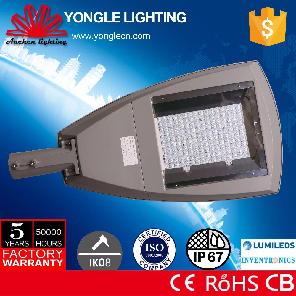 
Hot new fashion design 5 years warranty cobra head led street light with good offer 