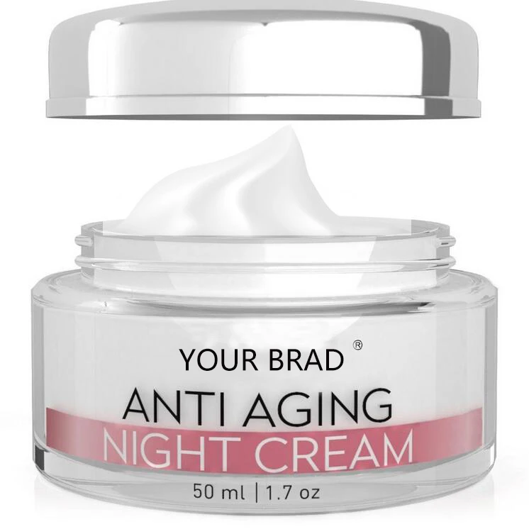 
Hot sale skin moisturizing restore skin elasticity fine face night anti wrinkle face cream 