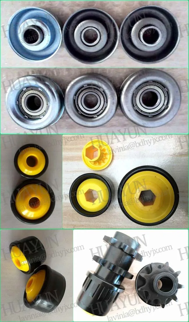 conveyor roller end caps