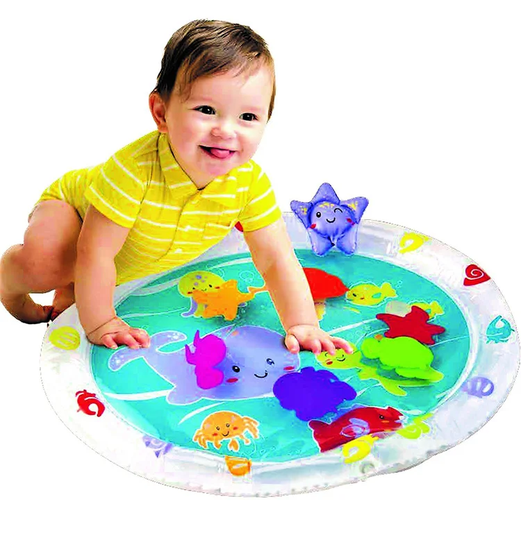 Earlyears fill n fun water play mat for tummy time Baby Earlyears Fill N Fun Water Play Mat Encourage Tummy Time With 6 Fun Floati Developmental Baby Toys Adsmoh Org Ng