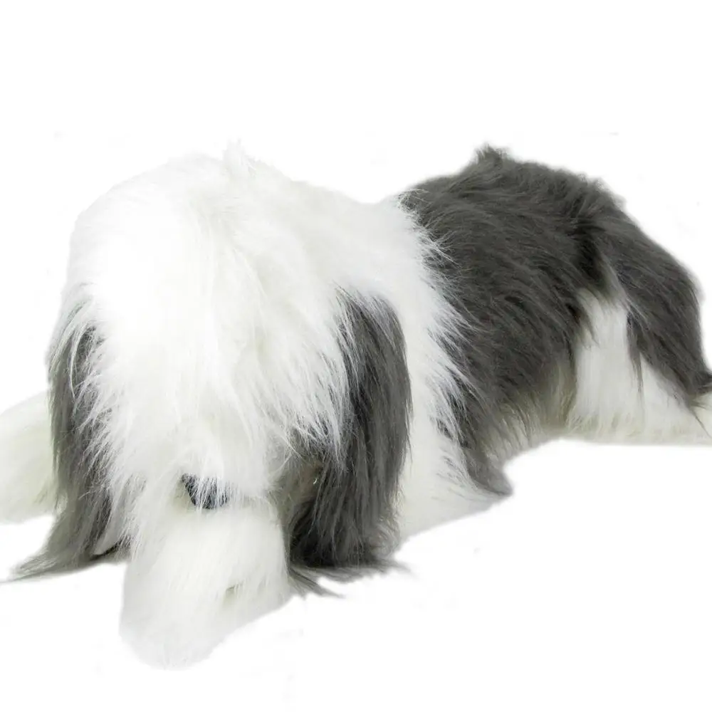 large old english sheepdog stuffed animal