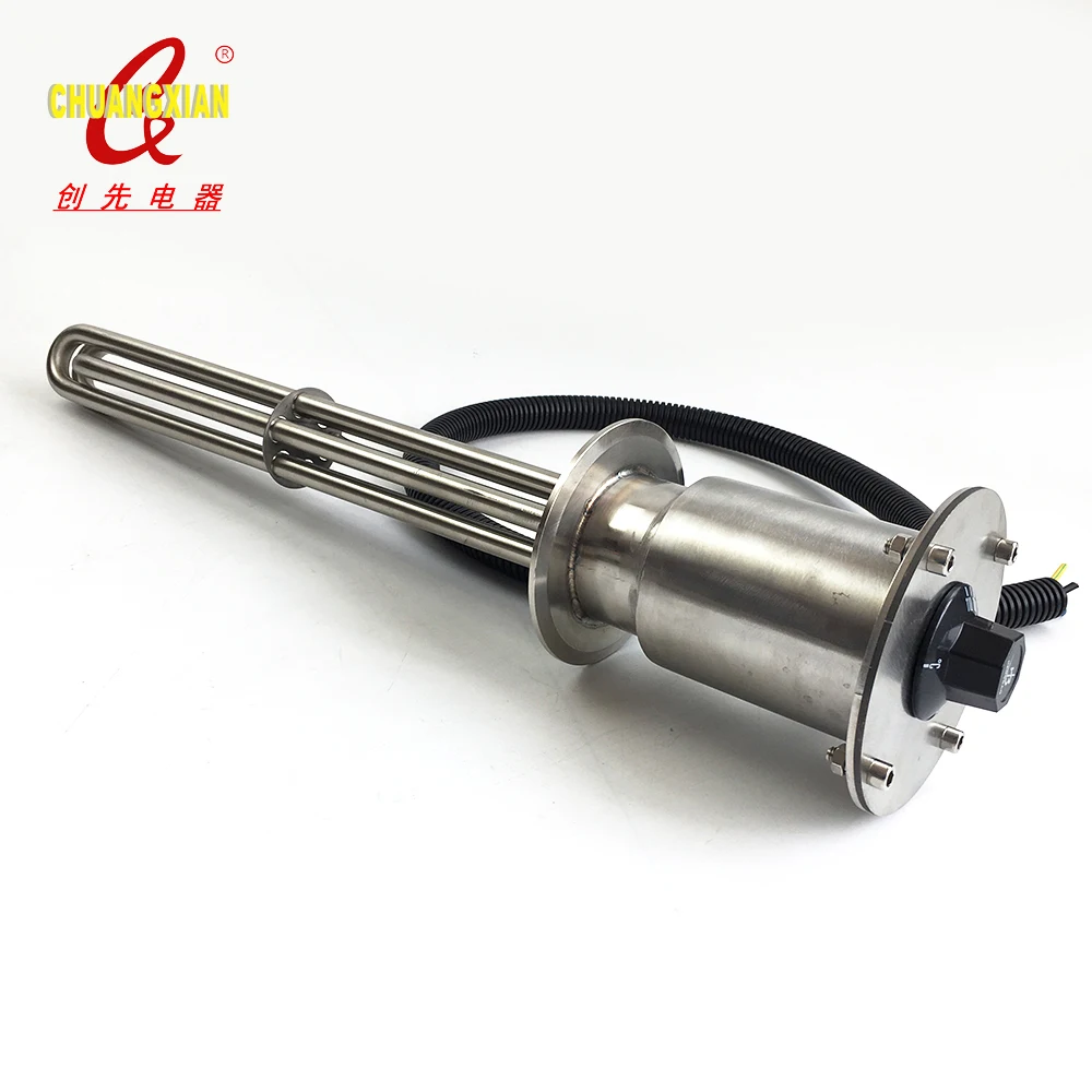 Ce Certified Tzcx Brand Custom 1000w 3000w 5000w Low Watt Density Drum Ibc Immersion Heater