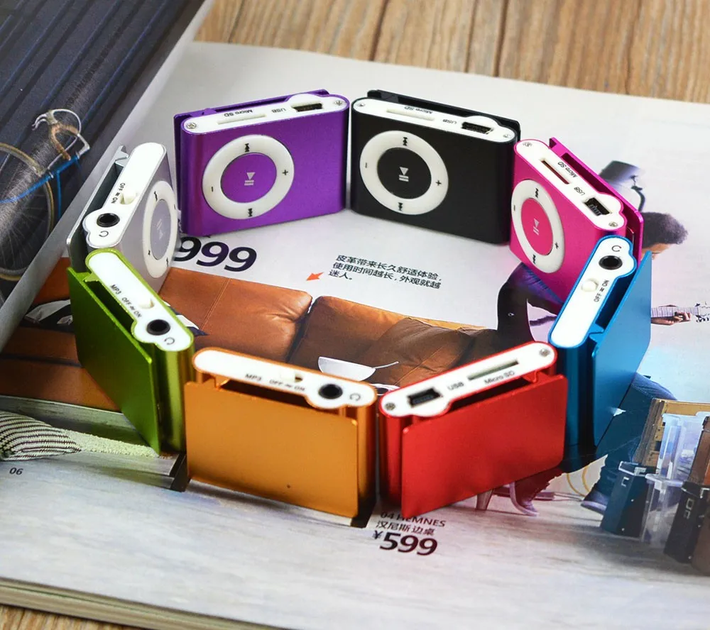 New Mini Clip USB Portable Sport waterproof mp3 player car mp3 player without sd memory card
