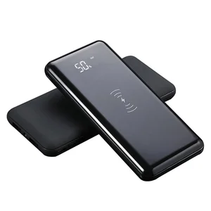 Slim 10 000mAh Wireless Charging Power Bank