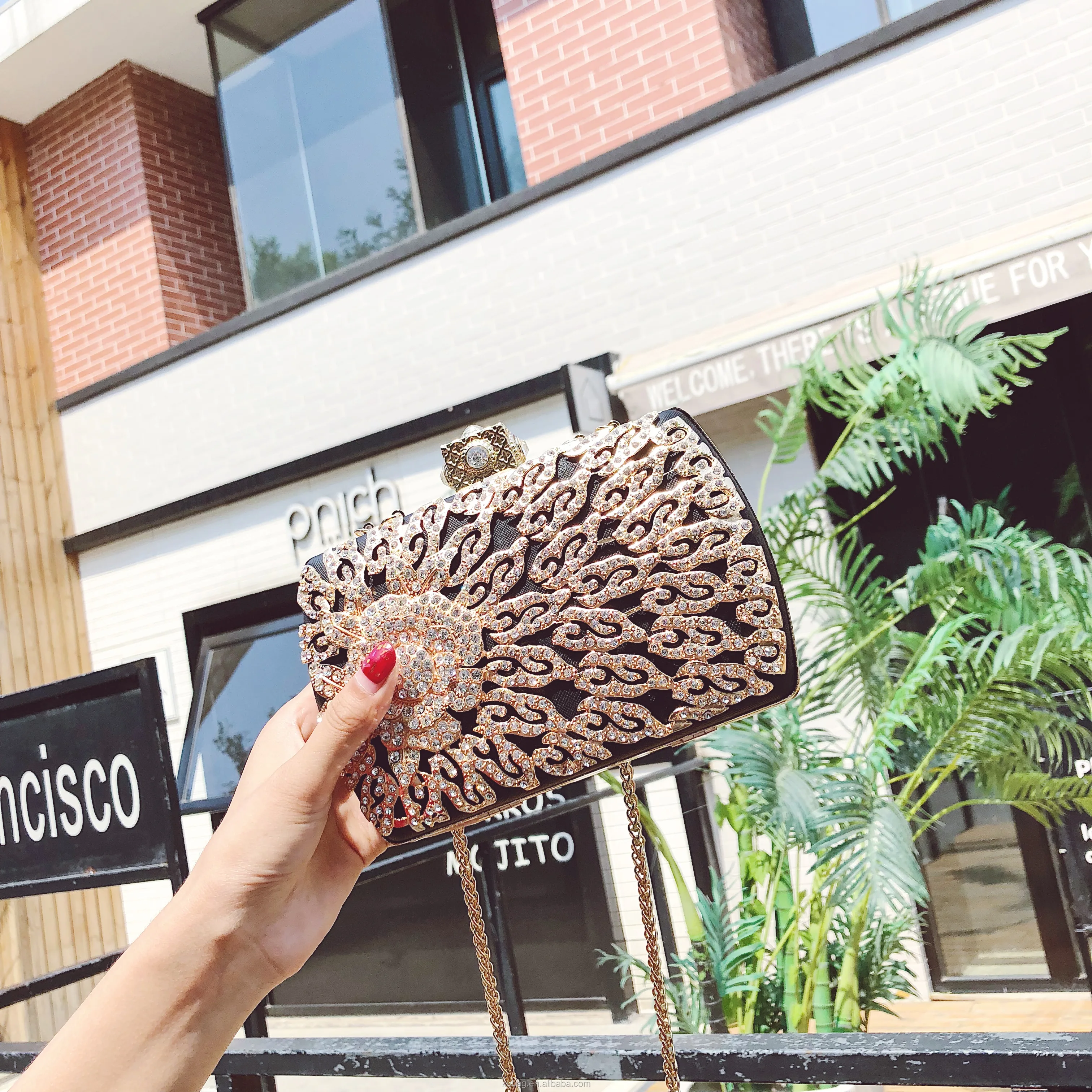 rhinestone evening bags