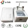 E-link 200Mbps ethernet powerline adapter homeplug AV500 network certificated plc with US/EU plug