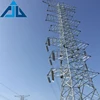 Galvanized punching and welded free stand 4 leg electric angle steel guard tower
